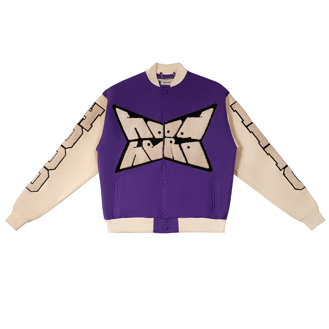 Varsity Jacket Moon - Purple